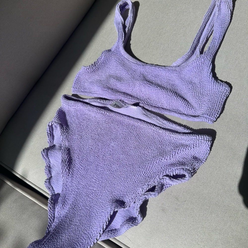 Youswim Lilac Textured Swimwear